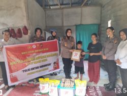 Hari Jadi Polwan ke-77, Polwan Polres Landak Gelar Baksos