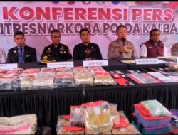Polda Kalbar Ungkap 9 Kasus Narkoba, Sita 86,189 Kg Sabu dan 54,801 Ribu Butir Ekstasi