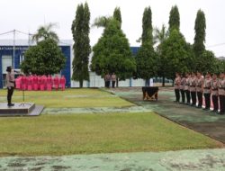 Kapolres Landak Pimpin Sertijab Kasat Lantas Dan Kapolsek Jajaran