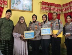 Silaturahmi Polantas dan Santri, Wujud Humanis Polres Landak di HUT Lalu Lintas Bhayangkara