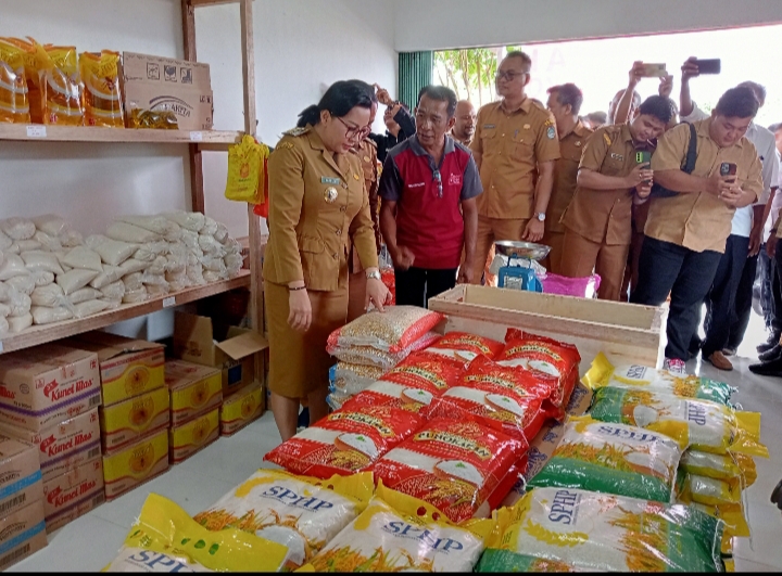 Koperasi Desa Merah Putih Hilir Tengah Hadirkan Gerai Sembako dan Brilink untuk Warga