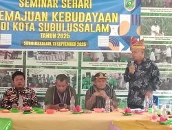 13 Etnis di Subulussalam Sepakat Majukan Kebudayaan, Rumah Adat Jadi Cita-cita Bersama