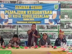 Pemajuan Kebudayaan di Subulussalam: Komunitas Bergerak, Pemerintah Kemana?