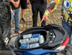 Polrestabes Medan tangkap kurir 8 kg sabu jaringan Malaysia