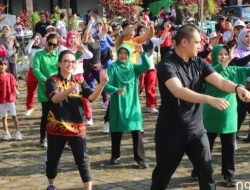 Bupati Karolin Ajak Hidup Sehat dengan Olahraga