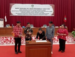 Tujuh Fraksi DPRD Landak Menyetujui dan Menerima Raperda PSU Jadikan Perda