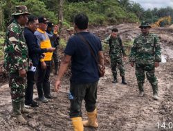Dandim 1210/Landak Letkol Kav Andy Setio Untoro Pastikan Program Cetak Sawah Berjalan Sesuai Rencana