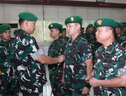 Pangdam IV/Diponegoro Pimpin Sertijab dan Tradisi Korps Pejabat Kodam IV/Diponegoro