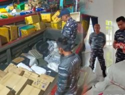 TNI AL gagalkan penyelundupan ballpres ilegal asal Malaysia