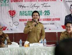 HUT ARSADA Ke – 25, Bupati Landak Laksanakan Donor Darah