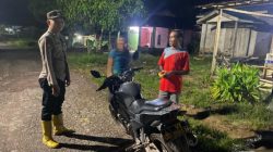 Polsek Meranti Melakukan Patroli Malam dan Menyapa Warga di Sejumlah Titik