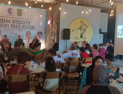 Warga Masyarakat Singkawang Dialog Interaktif Bersama Wamen HAM RI