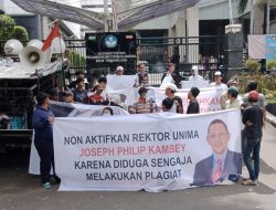 Dituding Plagiat, Rektor Unima Digugat di PTUN: Rommy Rumengan Pimpin Aksi di Jakarta