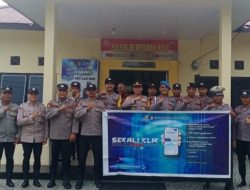 Kanit Propam Sosialisasikan Aplikasi WBS kepada Anggota Polsek Mempawah Hulu