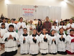 Misa Malam Natal, Bupati Landak Karolin Ajak Umat Kristiani Maknai Tema Natal 2025