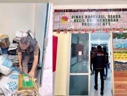 Jelang Libur Natal, Penyidik Pidsus Kejati NTT Geledah Dinas Koperasi_