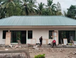 Progres Proyek Rehabilitasi Pustu Samalili Lamban