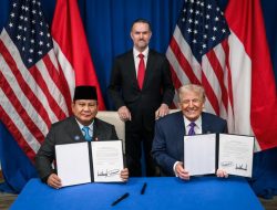 Presiden Prabowo dan Presiden Trump Resmi Tandatangani Perjanjian Perdagangan Timbal Balik Indonesia-AS