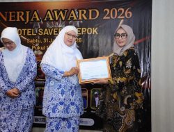Dorong Pemberdayaan Ekonom Perempuan, IWAPI Sukmajaya Terima Award Kinerja Ekselen 2026