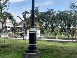Alat olahraga di Lapangan Merdeka Medan akhirnya dibuka