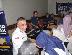 Wali Kota Palu H.Hadianto Rasyid Tinjau Langsung Pelayanan Kantor KPP Pratama Palu Dilingkup PEMKOT.