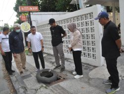 Wali Kota Palu H. Hadianto Rasyid Menyusuri Sejumlah Jalan Protokol Dalam Kota.