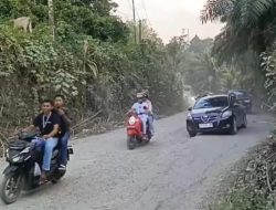 Jalan menuju lokasi wisata Bukit Lawang Langkat rusak parah, warga minta pemerintah perbaiki