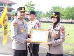 Kapolda Kalbar Beri Penghargaan kepada Tiga Polres Berprestasi Dalam Ketahanan Pangan