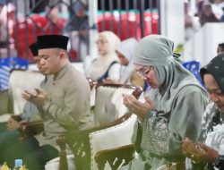 Wali Kota Palu H.Hadianto Rasyid Bersama Istri Hj.Diah Puspita Hadiri Halal Bihalal Akbar 1447 H.