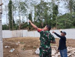 Dandim Wajo Proaktif Pantau Pembangunan Gerai KDMP Di Kabupaten Wajo