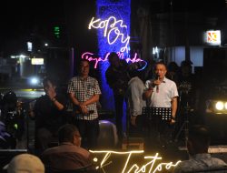 Wali Kota Palu Hadianto Rasyid Hadiri Syukuran 1 Tahun Caffeeshop “Kopi Oy”.