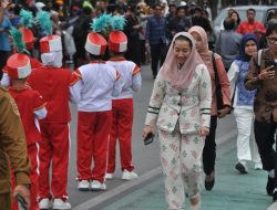 Wakil Wali Kota Palu, Imelda Liliana Muhidin Hadiri Acara Karnaval Budaya Di HUT Ke-62 Sulteng.