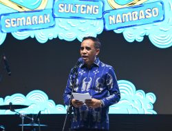 Gubernur Anwar Hafid, Secara Resmi Membuka Festival “Nambaso Fest” Semarak Sulteng Nambaso 2026.