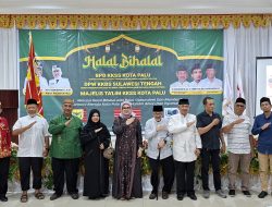 Staf Ahli Bidang Sosial dan Budaya Setda Kota Palu, Yudhi Riani Firman Hadiri Halal Bihalal KKSS.