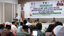 Asisten Bid. Pemerintahan dan Kesra Kota Palu, H. Usman Resmi Buka Kegiatan Qori Qoriah 2026.