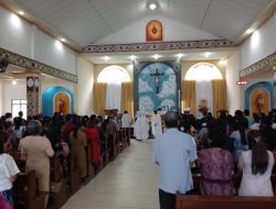 Misa Perayaan Paskah 2026 di Gereja Katolik Santo Agustinus dan Matias Darit