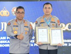 Humas Polda Kalbar Raih Dua Penghargaan Nasional di Rakernis Humas Polri 2026
