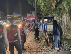 Jaga Kamtibmas, Polres Landak Gelar Patroli KRYD di Ngabang