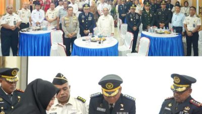 Kepala Seksi Lalulintas Keimigrasian Kantor Imigrasi  Kelas 1 TPI Palu Mursalim,  Hadiri Tasyukuran HPB Ke-62.