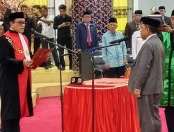 Di Lantik Jadi Ketua Yasin Lataka Akui Fungsi DPRD Donggala Belum Optimal