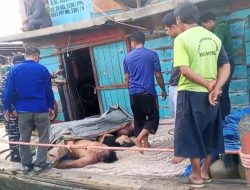 Kapal nelayan terbakar di Belawan, 3 tewas 5 dalam pencarian