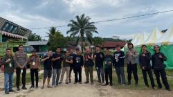 Polsek Menyuke Kawal Kontingen Naik Dango ke-41 dari Kecamatan Menyuke dan Banyuke Hulu