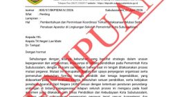 Heboh! Surat “Mutasi ASN” Mengatasnamakan BKPSDM Subulussalam Ternyata Palsu