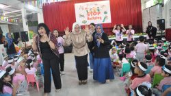 Ketua TP-PKK Dan Juga Bunda PAUD Kota Palu, Hj.Diah Puspita Kampanyekan Stop Bullying.