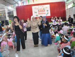 Ketua TP-PKK Dan Juga Bunda PAUD Kota Palu, Hj.Diah Puspita Kampanyekan Stop Bullying.