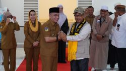 Wali Kota Palu H. Hadianto Rasyid Melepas Keberangkatan Jamaah Haji Kota Palu 2026.