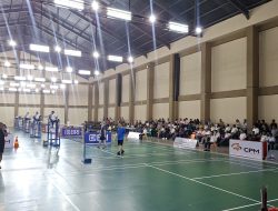 Plt. Kadis Pemuda dan Olahraga Kota Palu, Bachtiar Hadiri Penutupan Turnamen Piala Pangdam XXIII/Palaka Wira.