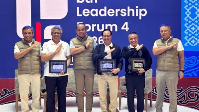 Wali Kota Palu H. Hadianto Rasyid, Mendapat Kehormatan Jadi Nara Sumber Diacara BTN Landership Forum 4 Di Samosir.