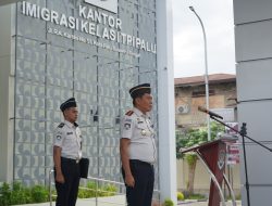 Kanim Kelas I TPI Palu, Gelar Upacara Dalam Rangka HARKITNAS Ke-118.