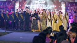 Kadis P2KB Kota Palu Mewakili Wali Kota Membuka Acara Grand Final Pemilihan Duta GENRE Kota Palu.